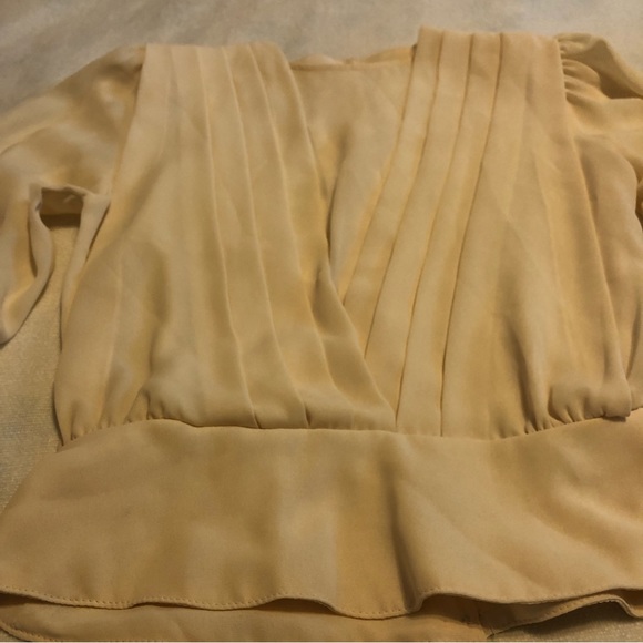 Vintage 80s button back blouse size Small - Picture 2 of 10